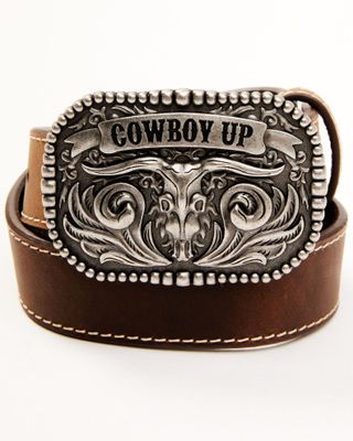 Cody James Boys' Cowboy Up Western Belt