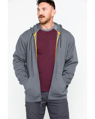 Hawx Men's Zip-Front Hooded Work Jacket