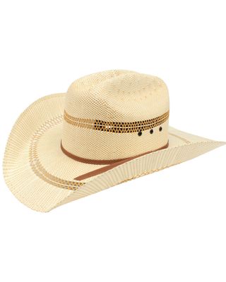 Ariat Men's Double S Eyelet Bangora Straw Cowboy Hat