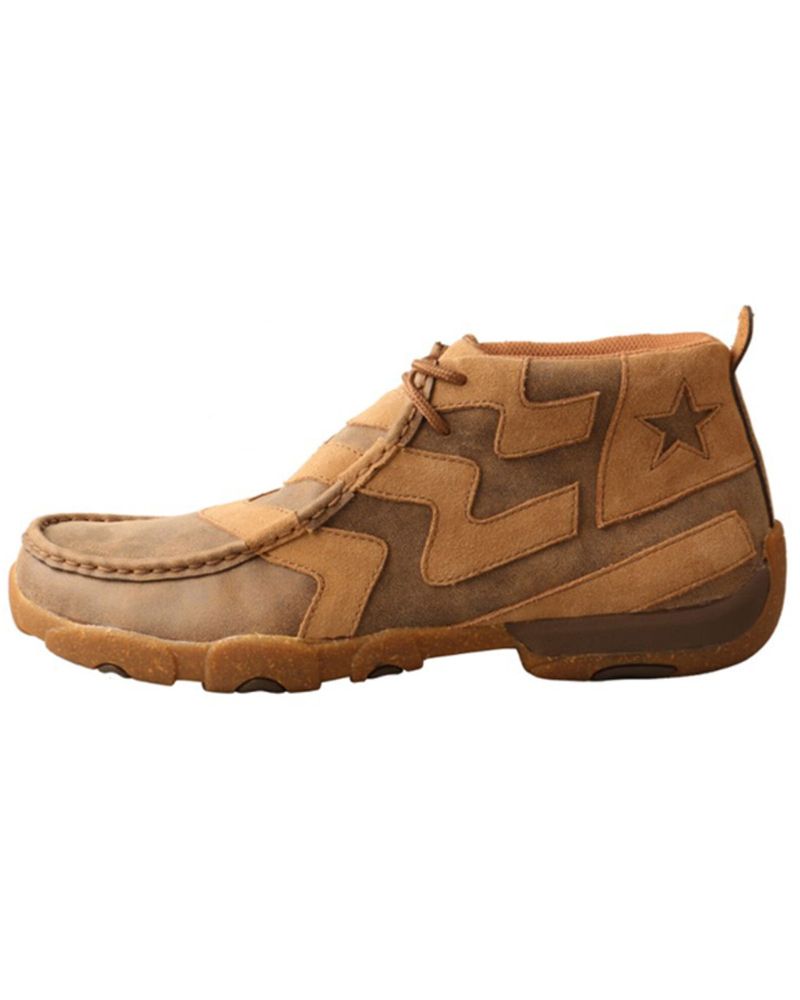 Twisted X Men's Casual Lace-Up Chukka Driving Moc