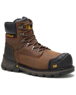 Caterpillar Men's Excavator Waterproof Work Boots - Composite Toe