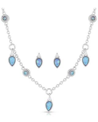 Montana Silversmiths Women's The Charmers Opal Jewelry Set