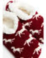 Boot Barn Kids' Red Cozy Slippers