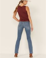 Lola Jeans Women's Light Wash High Rise Straight Jeans