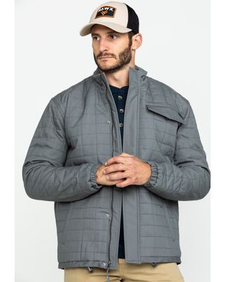 Wrangler Men's Slate Chore Quilted Jacket