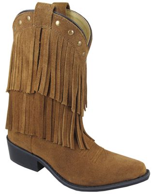 Smoky Mountain Girls' Wisteria Western Boots - Medium Toe