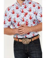 Ariat Men's Jeremiah Floral Print Long Sleeve Button-Down Western Shirt