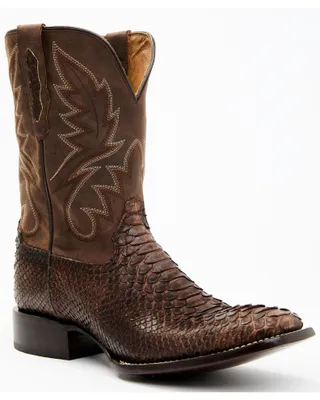Cody James Men's Exotic Snake Western Boots - Broad Square Toe