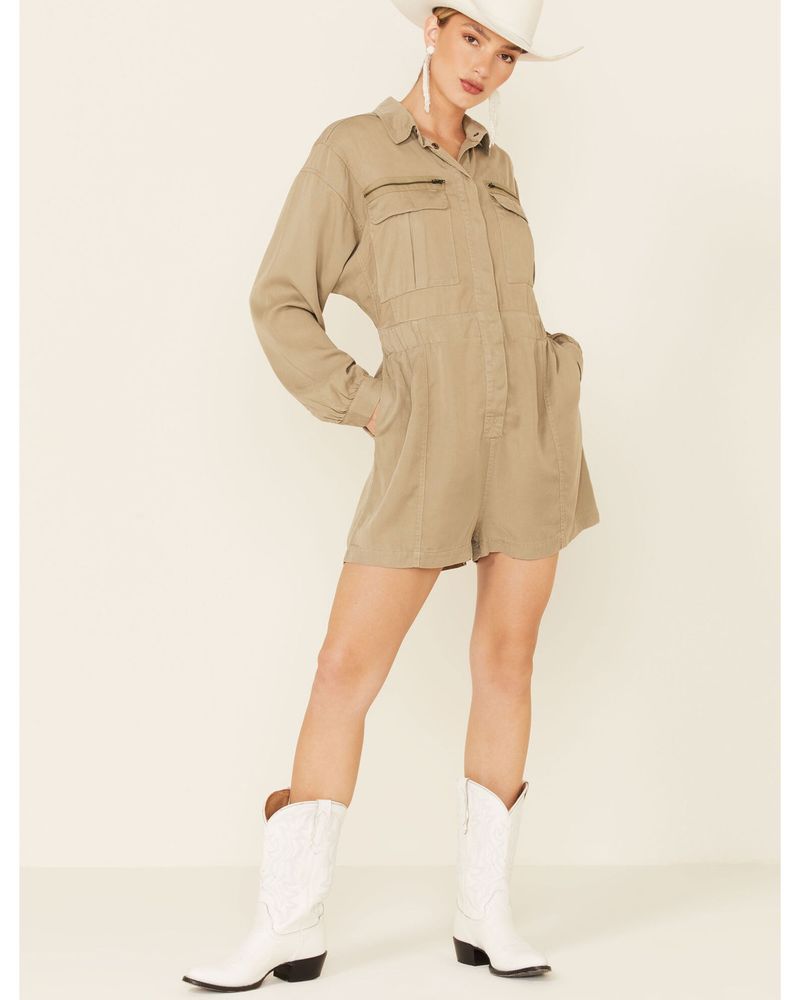 tencel utility romper