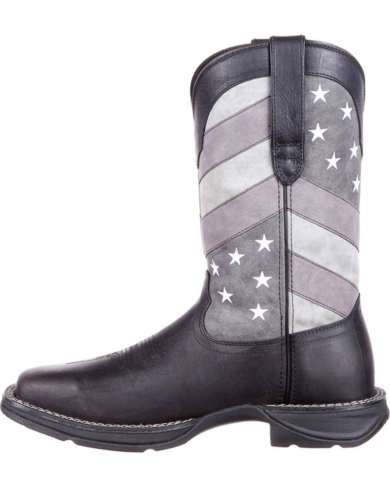 Rebel by Durango Men's Faded Flag Western Boots