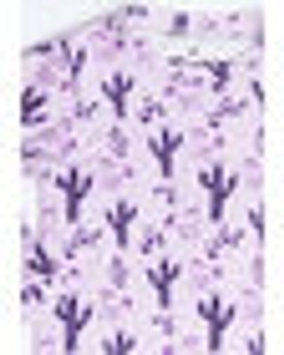 Cowgirl Hardware Purple Infant Girls Horses Cacti Print Playset
