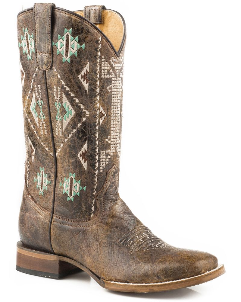 BR Boot Rug Womens Boot Covers Southwestern/Western Striped New