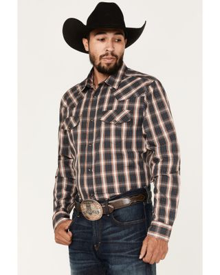 Gibson Men's Mineshaft Plaid Snap Western Shirt