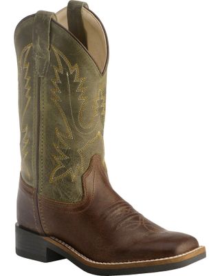 Cody James Boys' Stitched Western Boots - Square Toe
