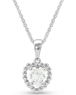 Montana Silversmiths Women's Frozen Heart Necklace