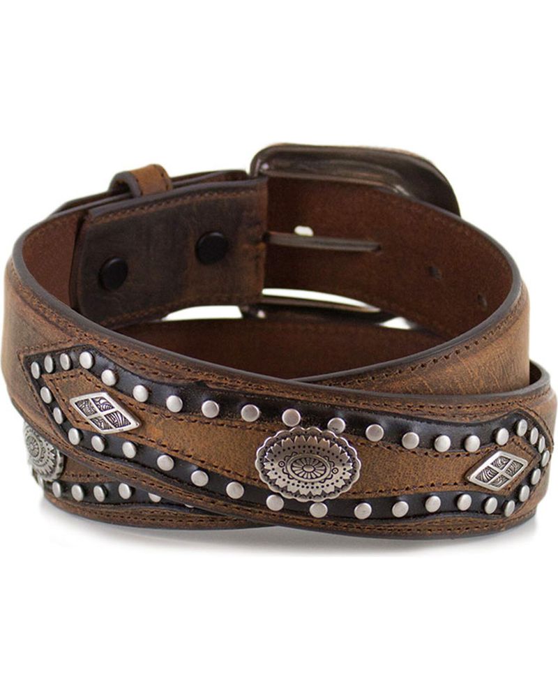 Concho Belt 111- Sterling Silver -Navajo Made