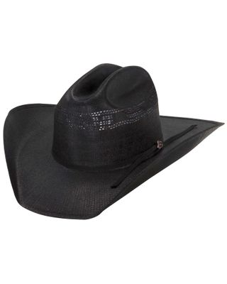 Justin Men's 20X Cutter Black Straw Cowboy Hat