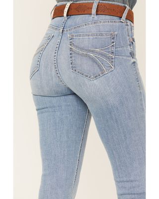 Ariat Women's R.E.A.L. Light Wash High Rise Felicity Stretch Bootcut Jeans