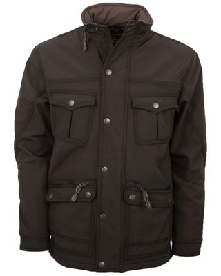 STS Ranchwear Men's Brown The Brazos Softshell Jacket