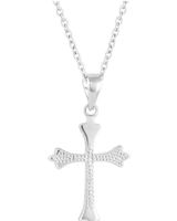 Montana Silversmiths Women's Ethereal Crystal Cross Necklace