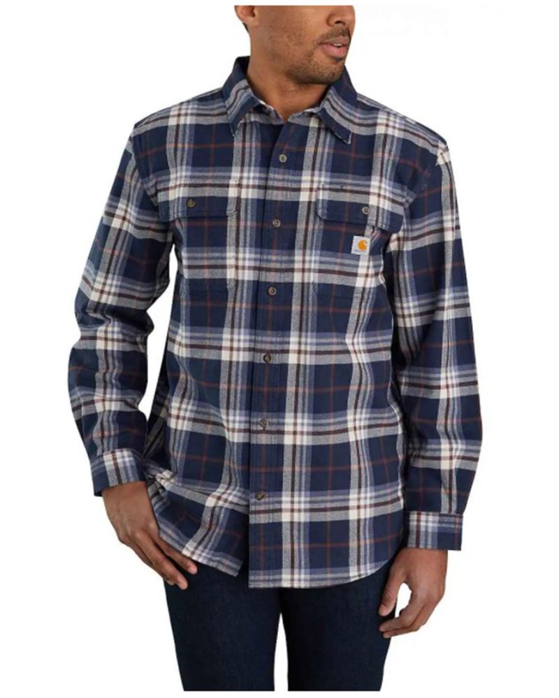 Carhartt Men's Plaid Heavyweight Flannel Work Shirt