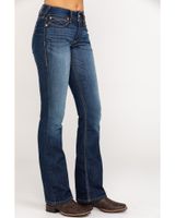 Ariat Women's R.E.A.L. Perfect Rise Stretch Rosa Bootcut Jeans