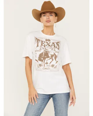 Bohemian Cowgirl Women's Texas Since 1845 Short Sleeve Graphic Tee