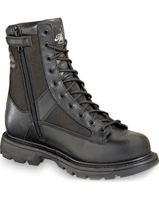Thorogood Men's 8" Waterproof Side-Zip Trooper Boots - Soft Toe