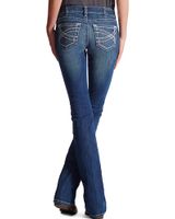 Ariat Women's Mid Rise Boot Cut Real Riding Jeans