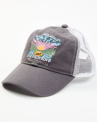 Cleo + Wolf Women's Day Dreaming & Day Drinking Graphic Mesh-Back Ball Cap