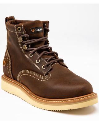 Hawx Men's 6" Lacer Work Boots - Soft Toe