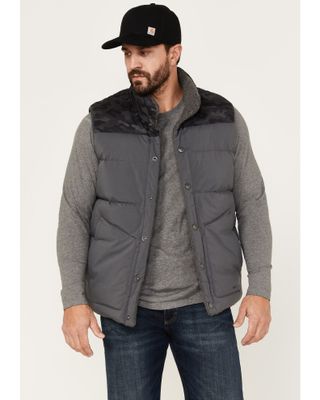 Brothers & Sons Men's Reversible Sherpa Down Vest