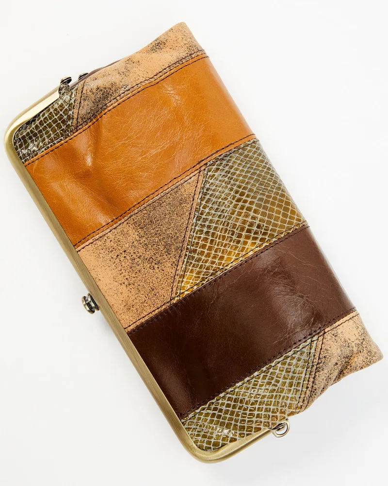Hobo Women's Lauren Patchwork Leather Clutch Wallet