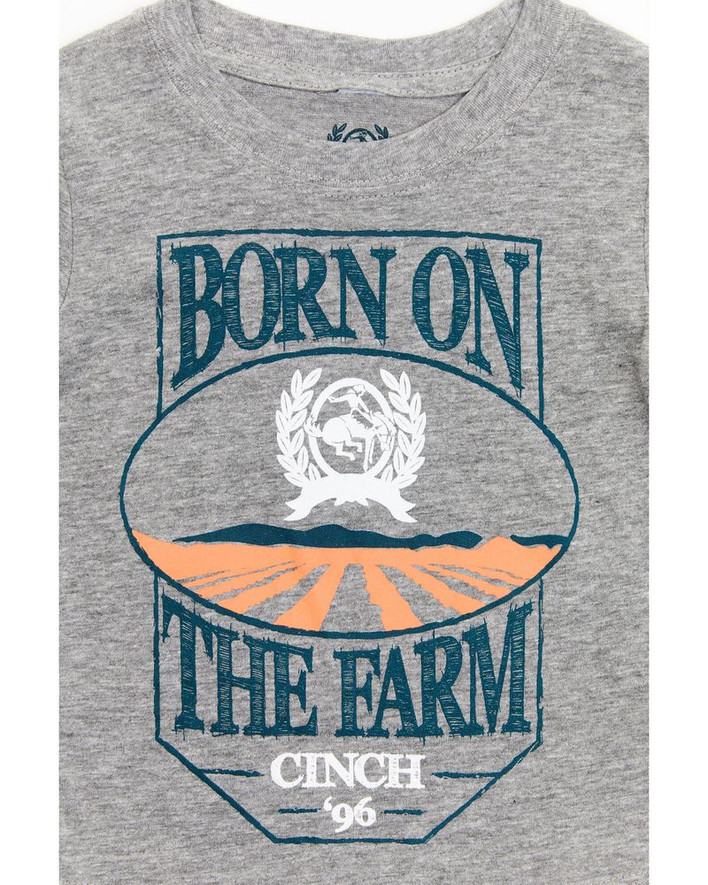 Cinch Infant Boys' Born On The Farm Graphic T-Shirt