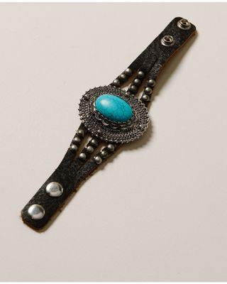 Idyllwind Women's Oh My Turquoise Leather Bracelet