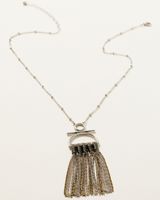 Shyanne Women's Long Chain Fringe Necklace