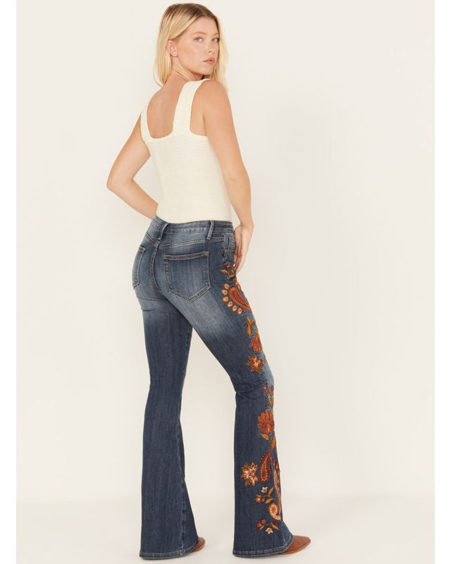 DRIFTWOOD Flared Jeans FARRAH Sunflower Light Wash