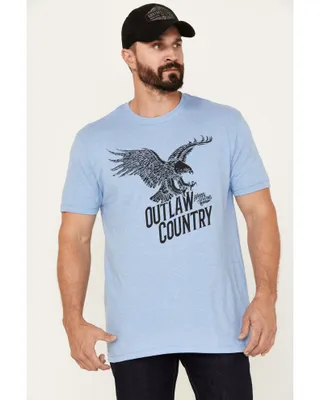Moonshine Spirit Men's Soaring Eagle Short Sleeve Graphic T-Shirt