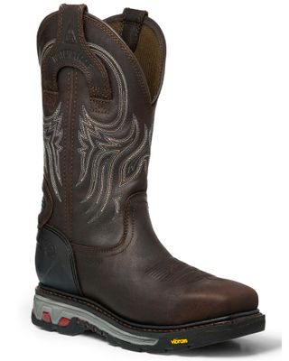 Justin Men's Warhawk Waterproof Work Boots - Composite Toe