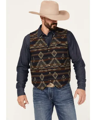 Cody James Men's Dakota Southwestern Jacquard Vest