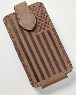 Cody James Men's American Flag Cell Phone Wallet