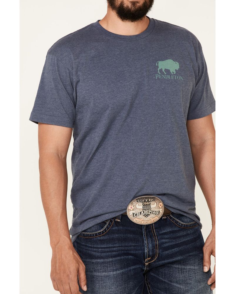 Pendleton Men's Papago Park Bison Graphic Short Sleeve T-Shirt