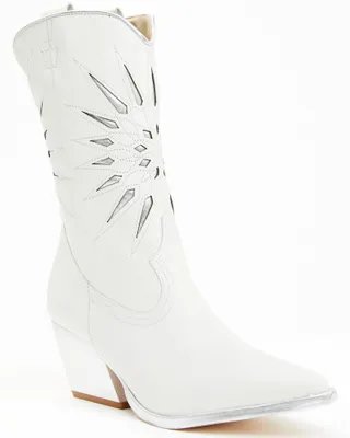 Golo Women's Mae Sun Inlay Western Fashion Boots - Snip Toe