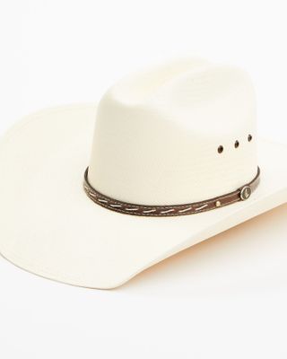 Cody James Men's Laced Woven Straw Western Hat