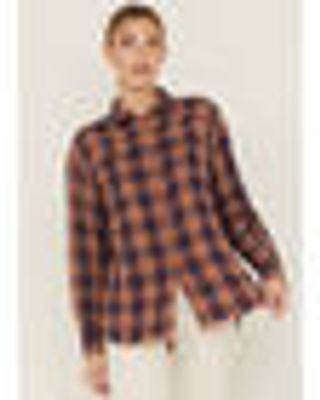 Cleo + Wolf Women's Breezy Springs Plaid Flannel Shirt