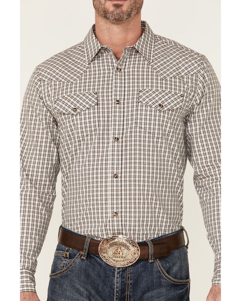 Gibson Men's Stonewall Plaid Long Sleeve Snap Western Shirt