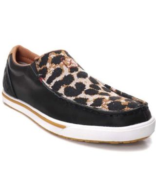 Twisted X Women's Cheetah Print Casual Shoes - Moc Toe