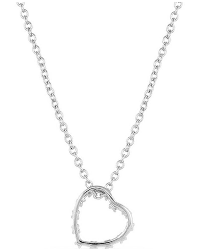 Montana Silversmiths Women's Hanging On A Heartstring Necklace