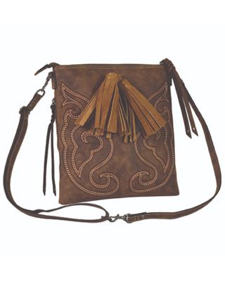 Tony Lama Women's Boot Stitch Crossbody Bag