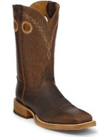 Justin Men's Grizzly Western Boots - Broad Square Toe